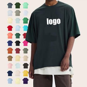 Fabricante de camisetas de algodón liso para hombre, camiseta OEM/ODM con impresión de logotipo personalizado, diseño de camiseta en blanco para hombre, camisetas al por mayor para hombre - Product Image 1