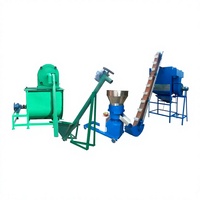 Nouvelle machine à granulés pour l'alimentation des volailles, capacité élevée de 500 kg/h, moteur en cuivre pur, moteur électrique/diesel, garantie 1 an