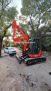 Excavatrice japonaise d'occasion de 5 tonnes, Hitachi Zx50u Zx50, avec lame, Hitachi Zx50U ZX50 d'occasion en état 90% neuf - Product Image 6