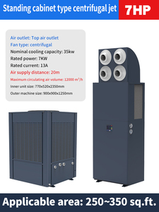 เครื่องปรับอากาศระบายความร้อนแบบยืนแยกหน่วยสำหรับพื้นที่ขนาดใหญ่ - Product Image 4