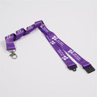 CH Wholesale Sublimation Printing Polyester Lanyards With Logo Custom Certification Keychain OEM ODM ECO Promotion Event Gifts