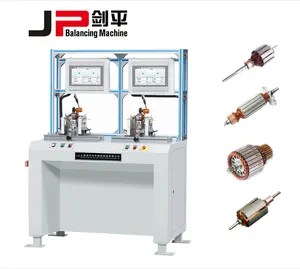 Equilibratrice a rotore a due stazioni di vendita calda ed efficiente per rotori di micromotori, utensili elettrici, ecc.