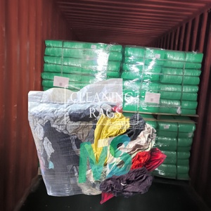 Chiffons de nettoyage de grande taille, chiffons multicolores, chiffons en matériaux recyclés pour le nettoyage des chantiers de construction et des équipements lourds - Product Image 1