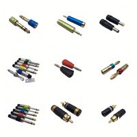 Connecteur doré 3,5 mm, rallonge audio, connecteur femelle-femelle 3,5 mm, adaptateur métallique 1/8 pouce, 2 connecteurs AUX 3,5 mm, prise AV