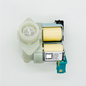 33490322 vanne d'entrée d'eau en plastique électrique pour laveuse pièce de rechange essentielle pour appareil de blanchisserie - Product Image 3