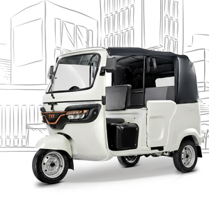 Achetez un tricycle électrique 2026 à carrosserie ouverte, taxi à 3 roues pour 4 passagers, autonomie de 50-70 km pour les routes montagneuses rurales - Product Image 1