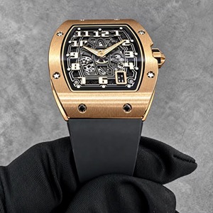 Reloj de Titanio de Lujo Serie 6701 en Oro Rosa, Ultrafino de 7.8 mm con Esfera Luminosa, Reloj Mecánico Automático para Hombre - Product Image 4