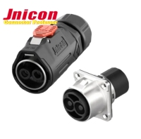 Vente en gros IP67 MJ32 120A Fiield Assembly Connecteur circulaire de câble d'alimentation à montage sur panneau étanche 2 Contacts