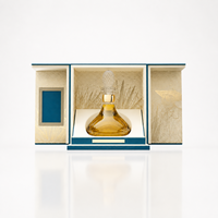 Boîte cadeau de luxe à double porte battante pour spiritueux, étui de présentation haut de gamme pour bouteille de tequila avec doublure intérieure à motif artistique personnalisé