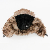 Sombrero de piel ruso Ushanka, sombrero de soldado ruso cálido, gorra de esquí de invierno para hombres y mujeres, a prueba de viento