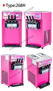 Máquina comercial para hacer helados de servicio suave de tres sabores a la venta - Product Image 3