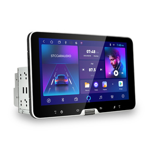7 9 10 13 Inch Phổ Android Đài Phát Thanh Xe 2 DIN Phổ Xe DVD Âm Thanh 360 Lần Lượt IPS Màn Hình 1920*1080 Đài Phát Thanh Xe Cho Tesla Mô Hình - Product Image 3