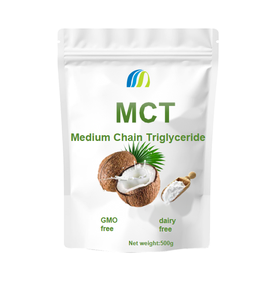 Hindistan Cevizi Bitkisel Ekstresi %70 MCT Tozu Gıda Sınıfı Orta Zincirli Trigliserit Mikrokapsül Beyaz Toz EP-80 Şişe Varil Ambalaj - Product Image 3