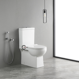 Inodoro de Cerámica Blanco para Baño, Inodoro de Una Pieza - Product Image 4