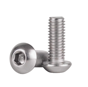 M3 M4 M5 M6 M8 M10 iso7380 316 A4 thép không gỉ Allen đầu bu lông lục giác HEX ổ cắm đầu nút vít nửa đầu tròn - Product Image 2