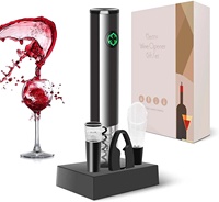 Nouveaux gadgets Offre spéciale Coffret cadeau promotionnel avec logo Kit d'accessoires électroniques pour le vin pour hommes et femmes