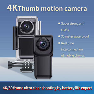 Caméra d'action WiFi 4K, étanche 30M, anti-tremblement, grand angle 147°, écran frontal, mini caméra portable pour plongée et cyclisme en extérieur - Product Image 6