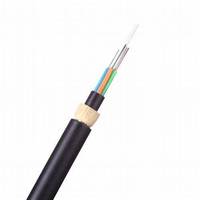 Cable de Fibra Óptica Monomodo GYFTY para Exteriores G652D de 1 km y 2 km en Tambor de Madera con Cable de Fibra FRP GYFTY
