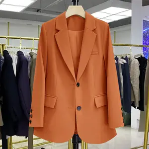 Wholesale Fashion Women Coats Designer Casual Long-Sleeved Loose Women's Suits