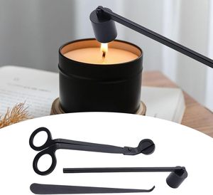 กรรไกรตัดไส้เทียนสีดำพร้อมโลโก้สั่งทำขายส่ง - Product Image 6