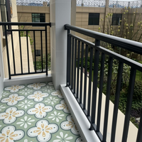 Panneaux de clôture décoratifs en métal pour extérieur, en alliage d'aluminium durable et antirouille, pour clôture à lattes, escalier, écran d'intimité pour villa de luxe, DIY