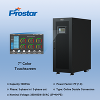 Système d'alimentation sans interruption (ASI) modulaire en ligne Prostar Mars Series 150 kW, compatible avec les batteries au lithium triphasées, alimentation industrielle pour centre de données