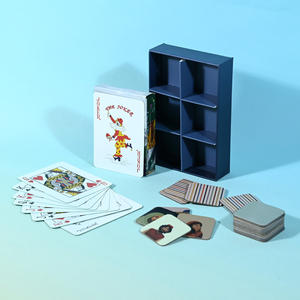 High-End 320g Blue Core Paper Poker 976 88*63 Tarjeta ancha Versión Europea americana para ocio y juegos - Product Image 3