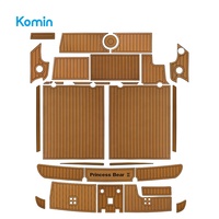 Plancher marin fait sur commande de mousse de Decking de KOMIN EVA pour des bateaux