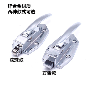 Manija de Bloqueo para Puerta de Horno de Acero Inoxidable, Pestillo de Superficie Plana para Gabinetes, Ideal para Vaporeras de Arroz y Equipos de Panadería - Product Image 1