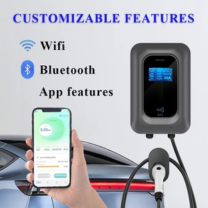 Chargeur de véhicule électrique 7kW 32A Type 2 avec câble de 5m pour installation <span class=keywords><strong>à</strong></span> <span class=keywords><strong>domicile</strong></span>, au garage et au lieu de travail pour VW - Product Image 2