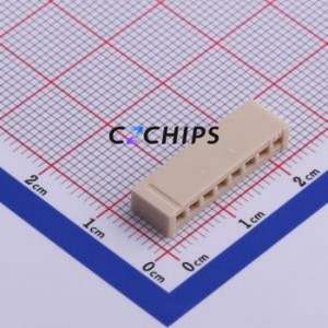 8P-SCN Housing (Wire-to-Board / Wire-to-Wire) P=2.5mm Connector ( Jack Structure: 1x8P )( Pitch: 2.5mm )( Number of Rows: 1 ) - Product Image 2