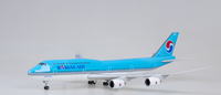 47CM Corée Airline Boeing 747 Modèle d'avion moulé sous pression Échelle 1/160 B747 Modèle d'avion Véhicules Support Personnalisation