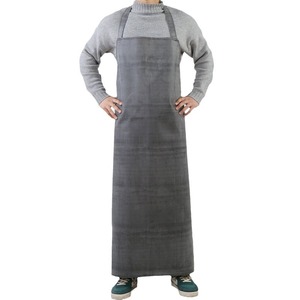 Delantal de Goma Grueso de 110x85cm con Banda para el Cuello, Impermeable y Resistente al Aceite, para Uso Industrial - Product Image 3