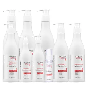 Private Label Sulphate Free Brazilian Keratin Silk Hair Shampoo Without Silicone formula 300ml/500ml/1000ml