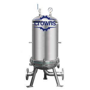 Machine d'extraction de miel en acier inoxydable 304 316L 40 pouces boîtier de filtre à <span class=keywords><strong>neuf</strong></span> cartouches pour plante de miel - Product Image 1