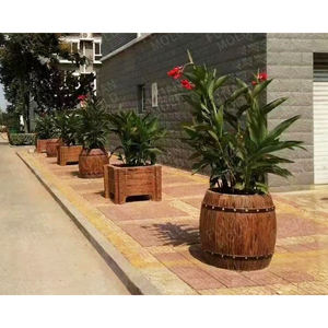 פוטיאן עיצוב חדש של בטון גינה תבניות חבית המשמש לקישוט גינה ובית - Product Image 4