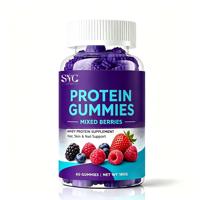 Gummies Protéinés SYC BIO aux Baies Mixtes – Complément Nutritionnel Premium Quotidien – 60 Unités 180g – OEM Marque Privée ODM