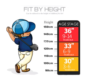 दाएं हाथ मिनी 4 पीसी किशोर प्रशिक्षण ओम गोल्फ क्लब ओम जूनियर गोल्फ क्लब सेट बच्चों गोल्फ क्लब - Product Image 4