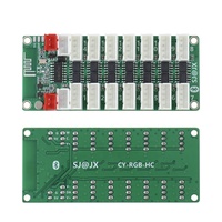 Support de charge pour jeux d'arcade avec lumière LED pour manette, encodeur USB, kit RGB DIY pour PC