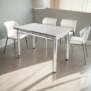 Banco da lavoro e tavolo multifunzionale in acciaio inossidabile staccabile senza maniche e tavolo da pranzo per banchetti di ristoranti alberghi - Product Image 6