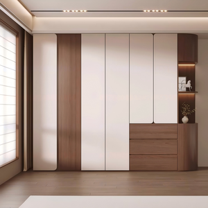 Armoire sur mesure respirante avec panneaux arrière espacés pour chambre en région subtropicale, réduit le risque de moisissure à l'intérieur des vêtements. - Product Image 5
