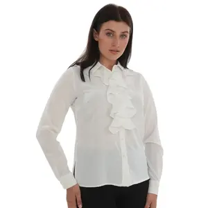 Women Blouse Shirts Tops Fashion Office Style Clothing Ropa Mujer Designer Clothes Casual Custom Clothing Manufacturer