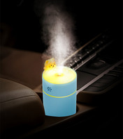 Mini humidificateur USB mignon de chat de dessin animé et diffuseur d'huile essentielle en gros Portable ultrasonique comme promotion de cadeau pour l'hôtel et la voiture