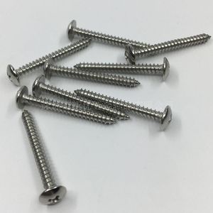 <b>M3</b> M4 M5 M6 201 Stainless Steel Phillips Head Self Tapping <b>Screws</b> Flat Round Head Metric Right Hand Class 4.8 Metal Use - Product Image 3