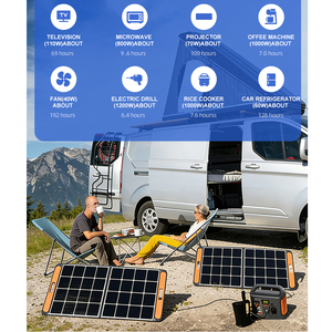 Generatore Solare Portatile <span class=keywords><strong>per</strong></span> Campeggio con Ricarica Wireless, Stazione di Alimentazione Tutto in Uno 2500w 3000w 5000w - Product Image 6