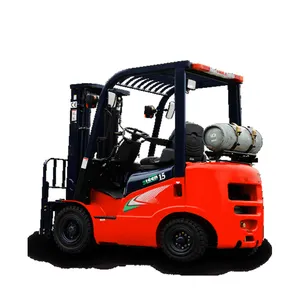 HELI Logistics Machinery 1.5 ton Mini LPG Forklift Truck AC15 with Spare Parts
