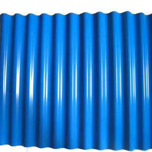 Meilleur prix matériau de construction feuille PPGI feuille de toiture ondulée en acier galvanisé enduit de couleur - Product Image 6