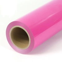 Vinyle thermocollant PU HTV en gros pour textiles, rouleaux de vinyle PU à transfert thermique