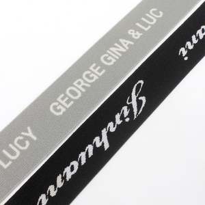 Low MOQ Design Jacquard <b>Elastic</b> Belt Customized Logo Underwear Boxers <b>Elastic</b> Waistband - Product Image 5