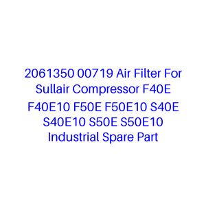 Filtre à air 2061350 00719 pour compresseur Sullair <span class=keywords><strong>F40E</strong></span> F40E10 F50E F50E10 S40E S40E10 S50E S50E10 – Pièce de rechange industrielle - Product Image 1